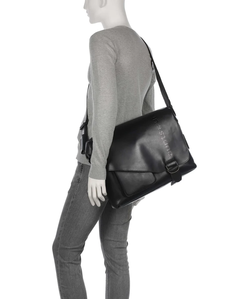 Aunts & Uncles Heritage Big Judd Kuriertasche black
