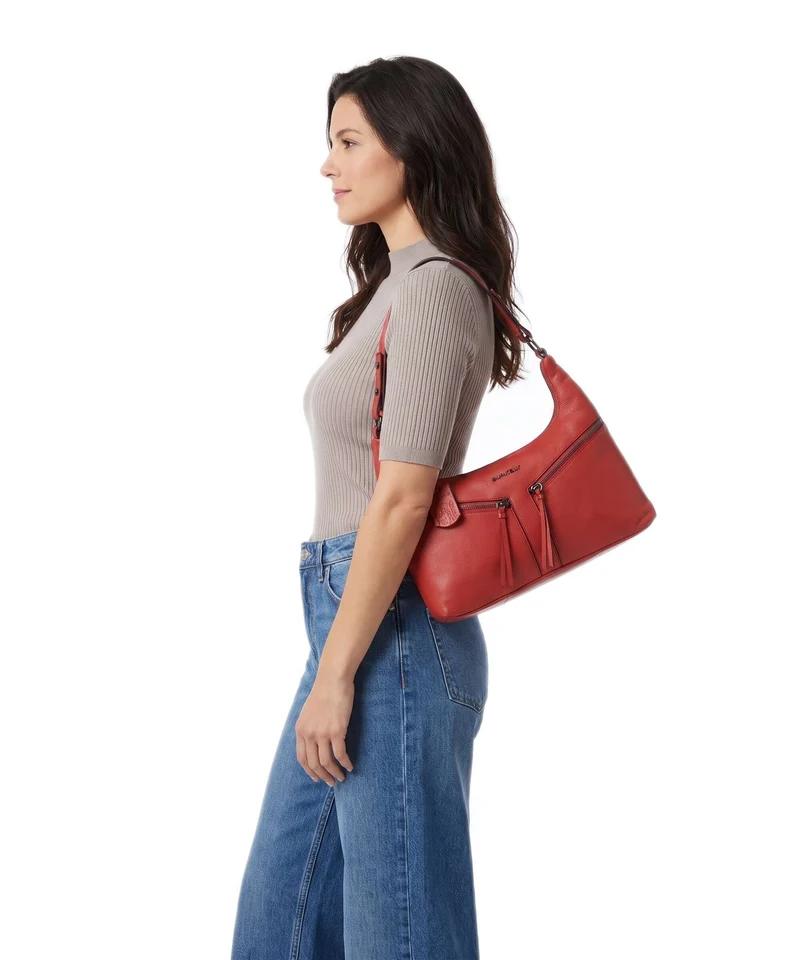 Burkely Rock Ruby Beuteltasche red