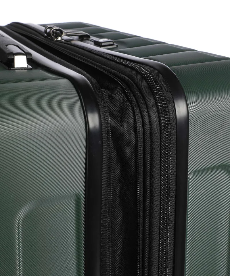 Delsey Paris Longitude 4-Rollen Trolley green