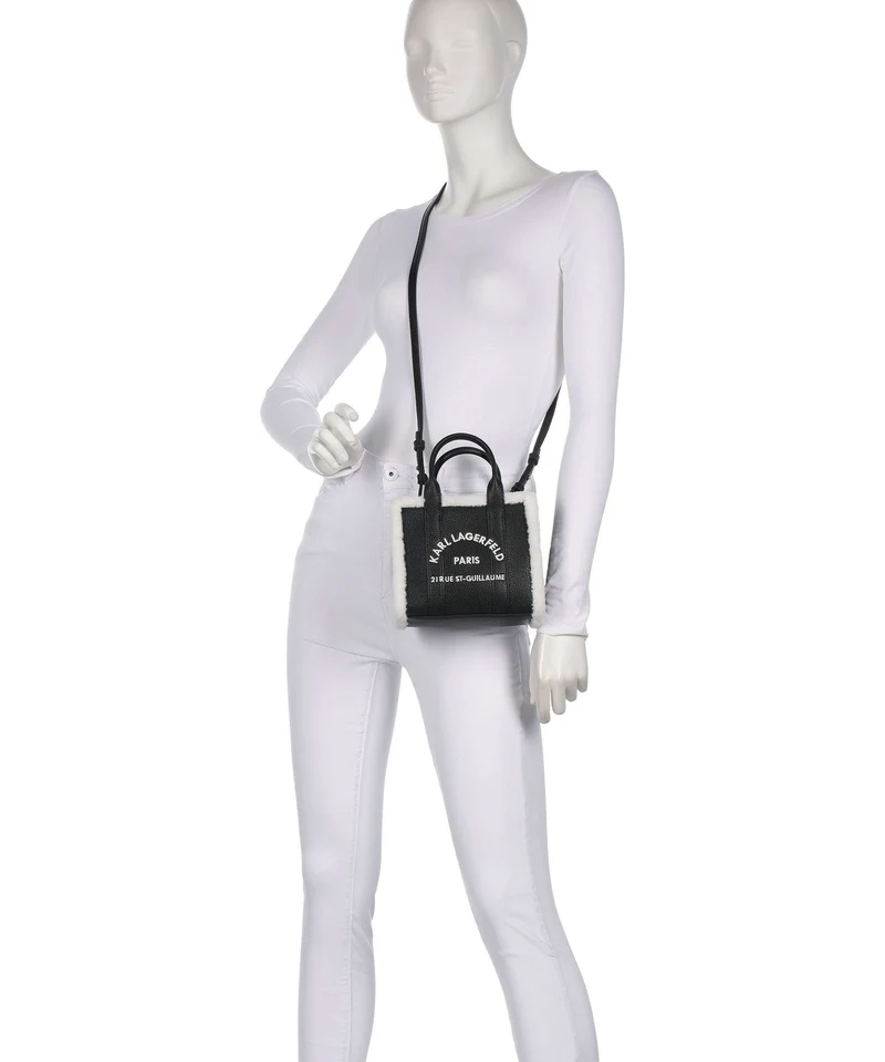 Karl Lagerfeld K/Rue St Guillaume Mini Umhängetasche black