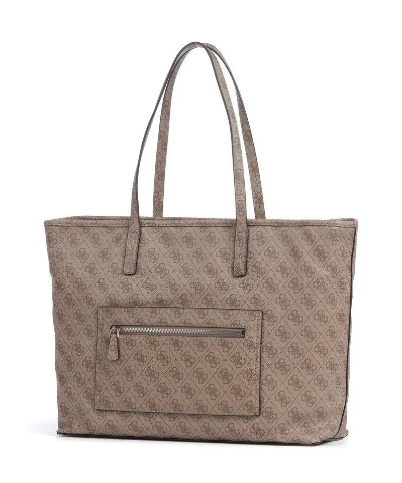 Guess Power Play II Tech Large Shopper latte logo