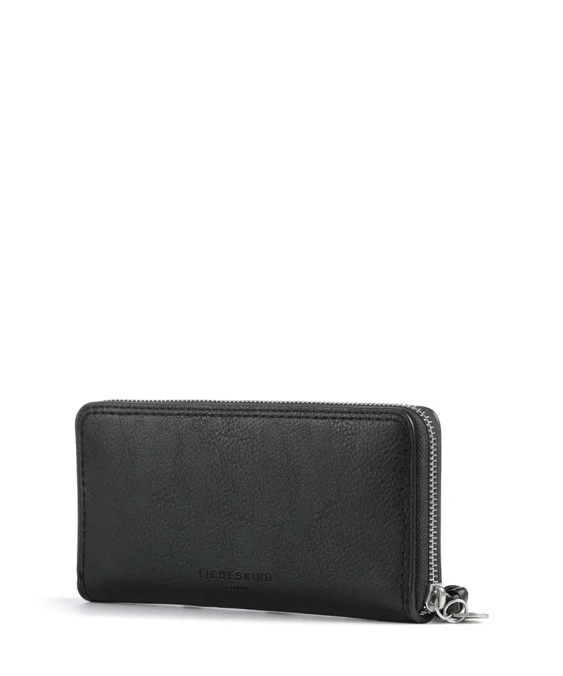 Liebeskind Gigi Capri Cow Naturale L Geldbörse black