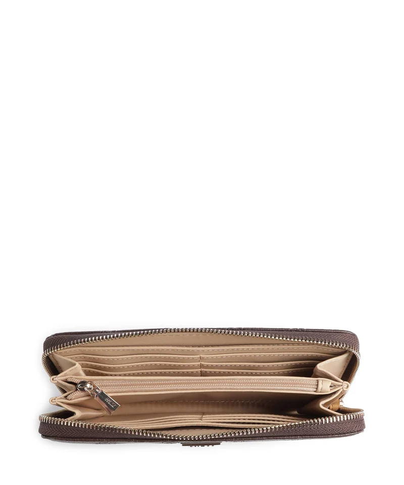 Guess Blake Large Geldbörse brown logo