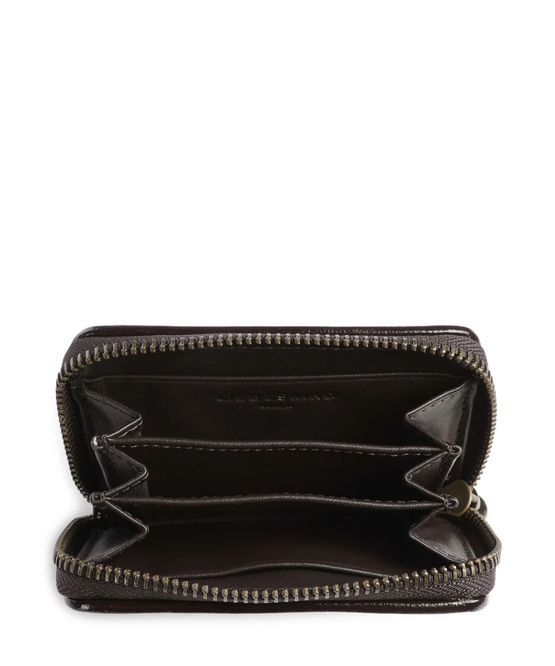 Liebeskind Mino Faye Shiny XS Geldbörse deep soil
