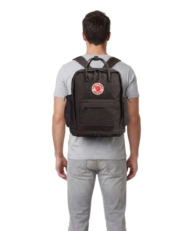Fjällräven Kånken Outlong Rucksack black oak