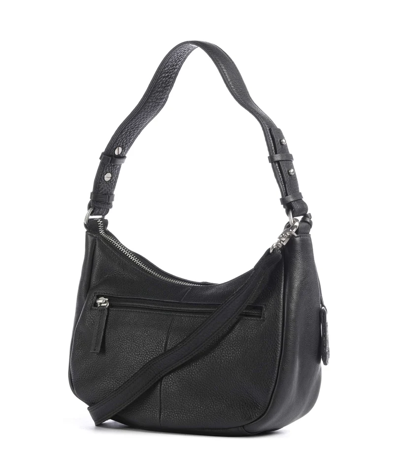 Burkely Soft Skylar Beuteltasche black