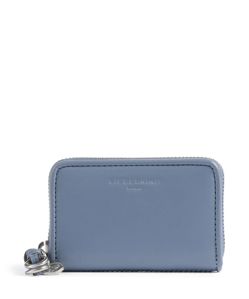 Liebeskind Mino Faye Vintage Goat XS Geldbörse flower blue