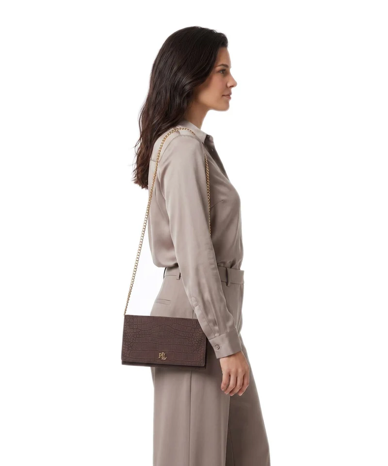 Lauren Ralph Lauren Adair II Large Geldbörse chestnut brown