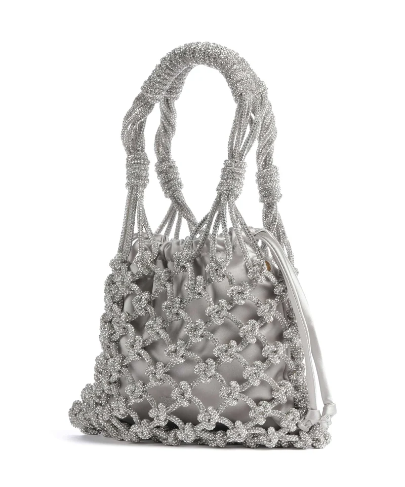Pinko Mini Handtasche argento/antique gold