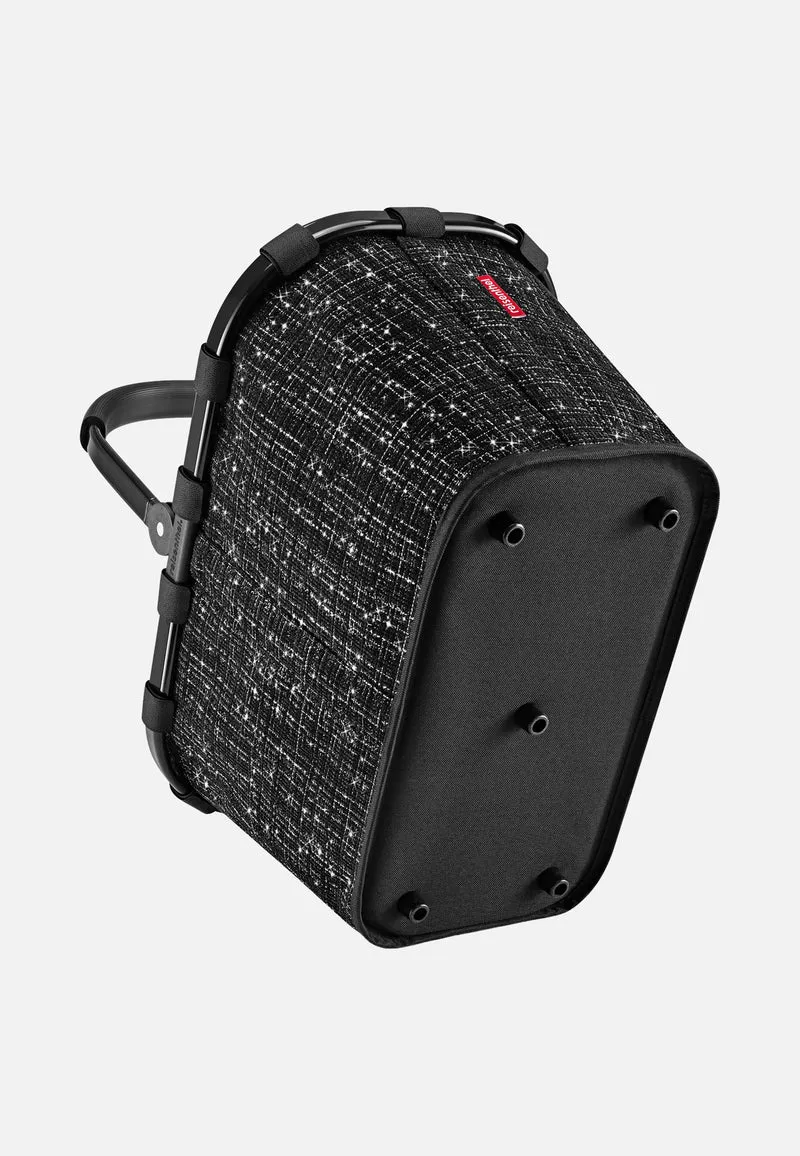 Carrybag Bouclé Black - Einkaufskorb