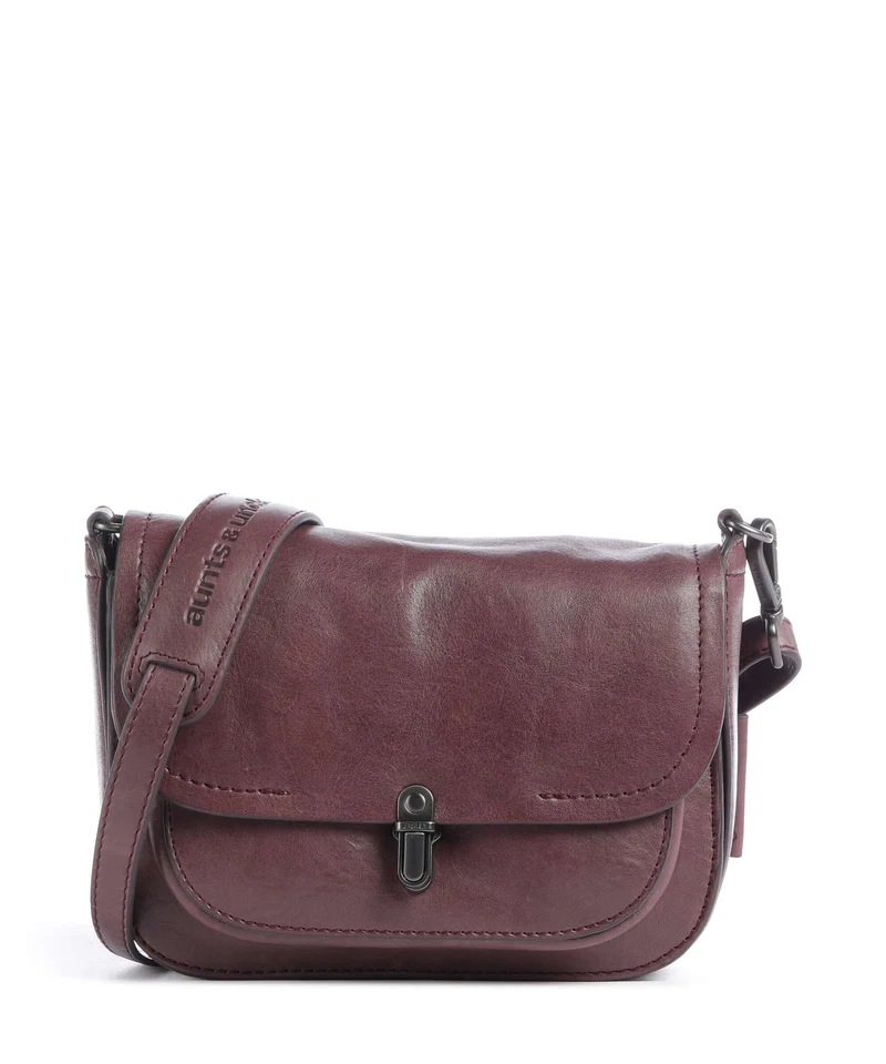 Aunts & Uncles Grandma's Luxury Club Mrs. Waffle Umhängetasche dark cherry