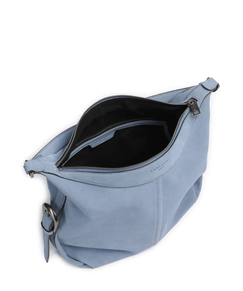Liebeskind Paris II Hydro Suede M Beuteltasche flower blue