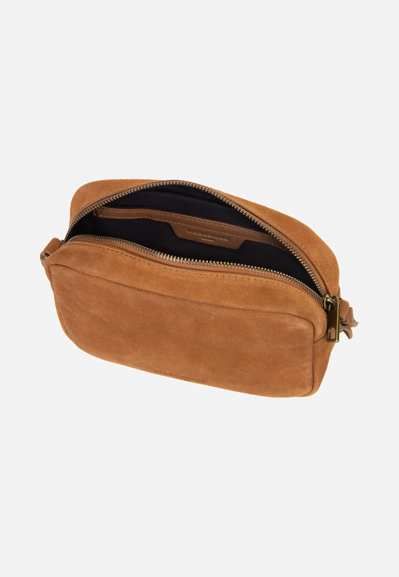 Ella Crossbody S Hydro Suede Brown - Crossbody Bag