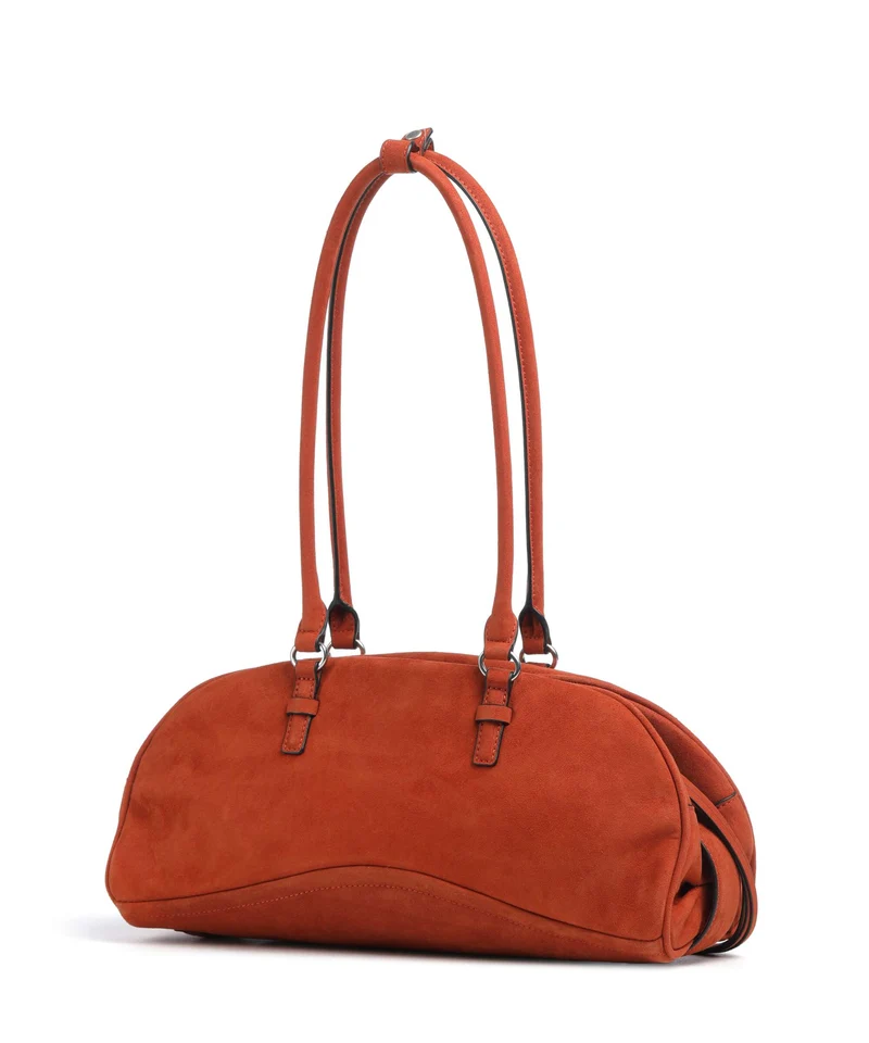 Liebeskind Capri Suede M Schultertasche red rock