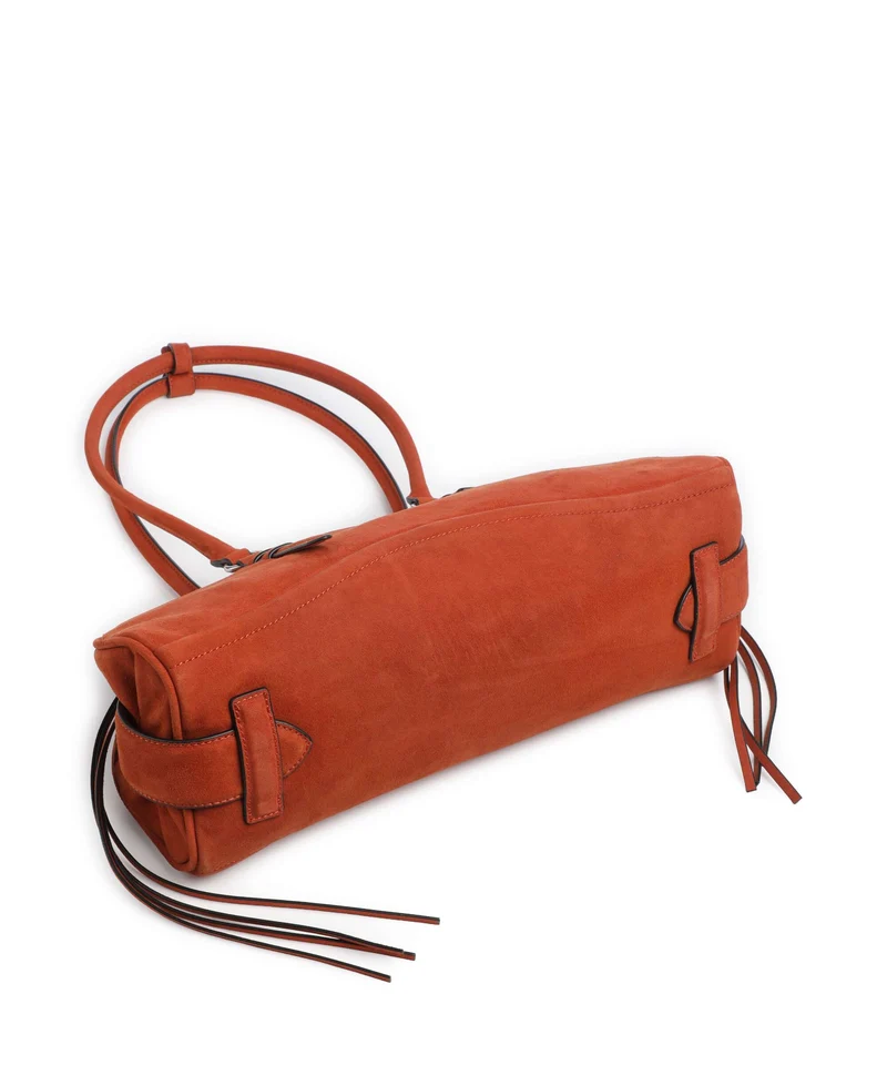 Liebeskind Capri Suede M Schultertasche red rock