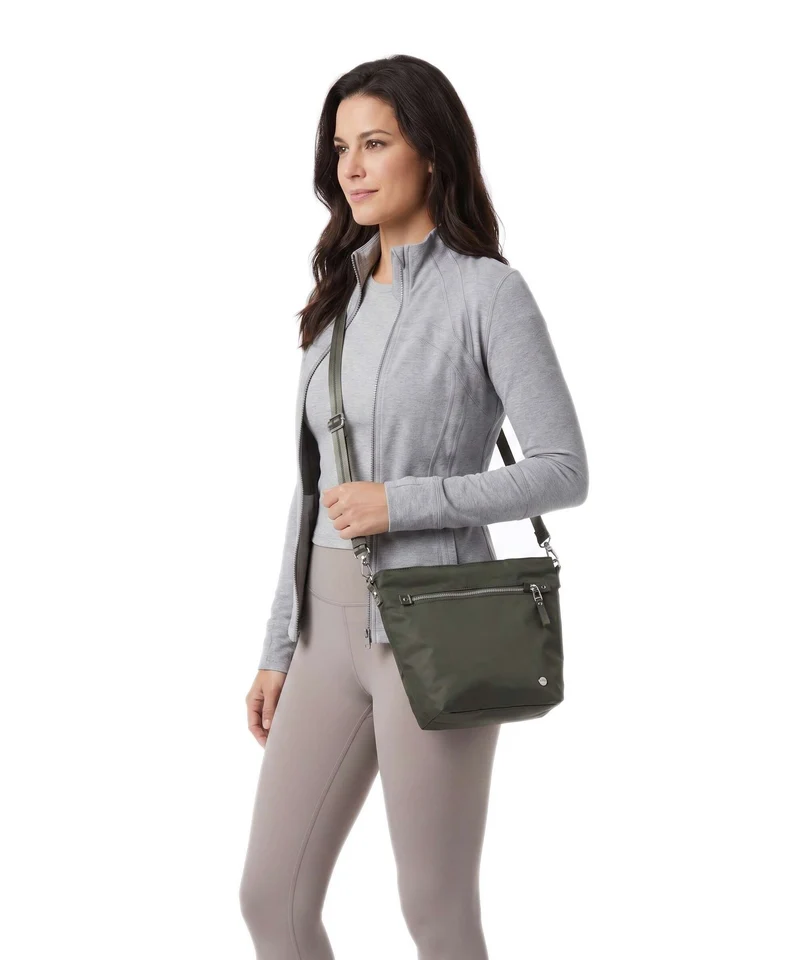 Pacsafe W Umhängetasche olive