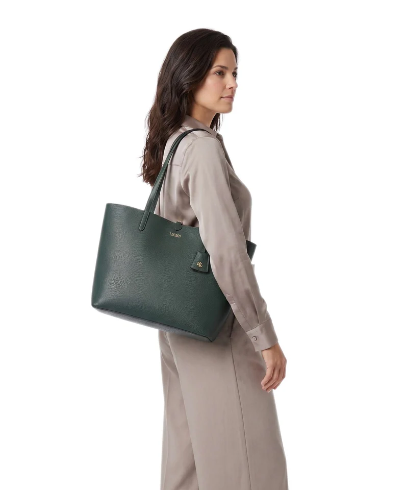 Lauren Ralph Lauren Medium Shopper season green/urban bltng/navy multi