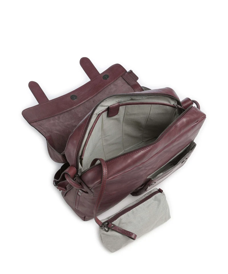 Aunts & Uncles Grandma's Luxury Club Mrs. Honey Pie Kuriertasche dark cherry
