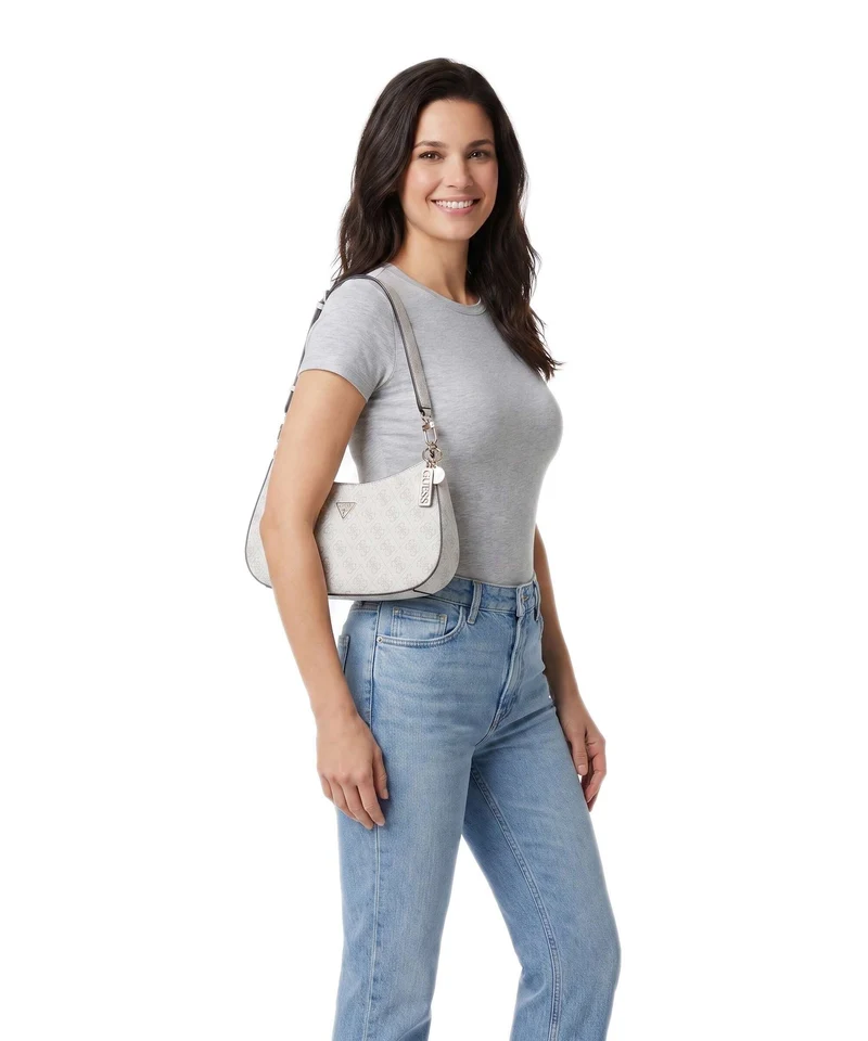 Guess Noelle Schultertasche bone logo