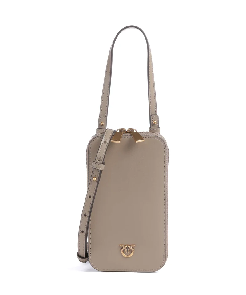 Pinko Handytasche grigio talpa/antique gold