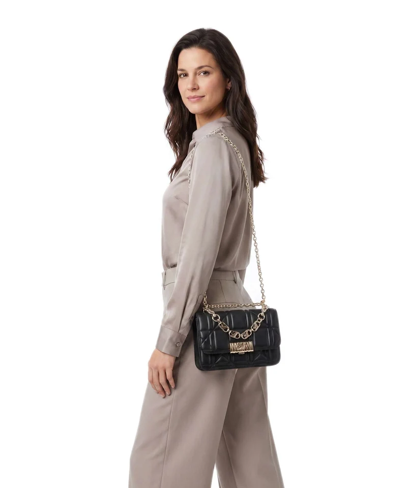 Steve Madden BELVIRA Schultertasche black/gold