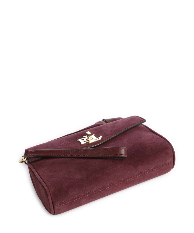 Lauren Ralph Lauren Tanner Large Umhängetasche dark garnet/urban bltng/garnet multi