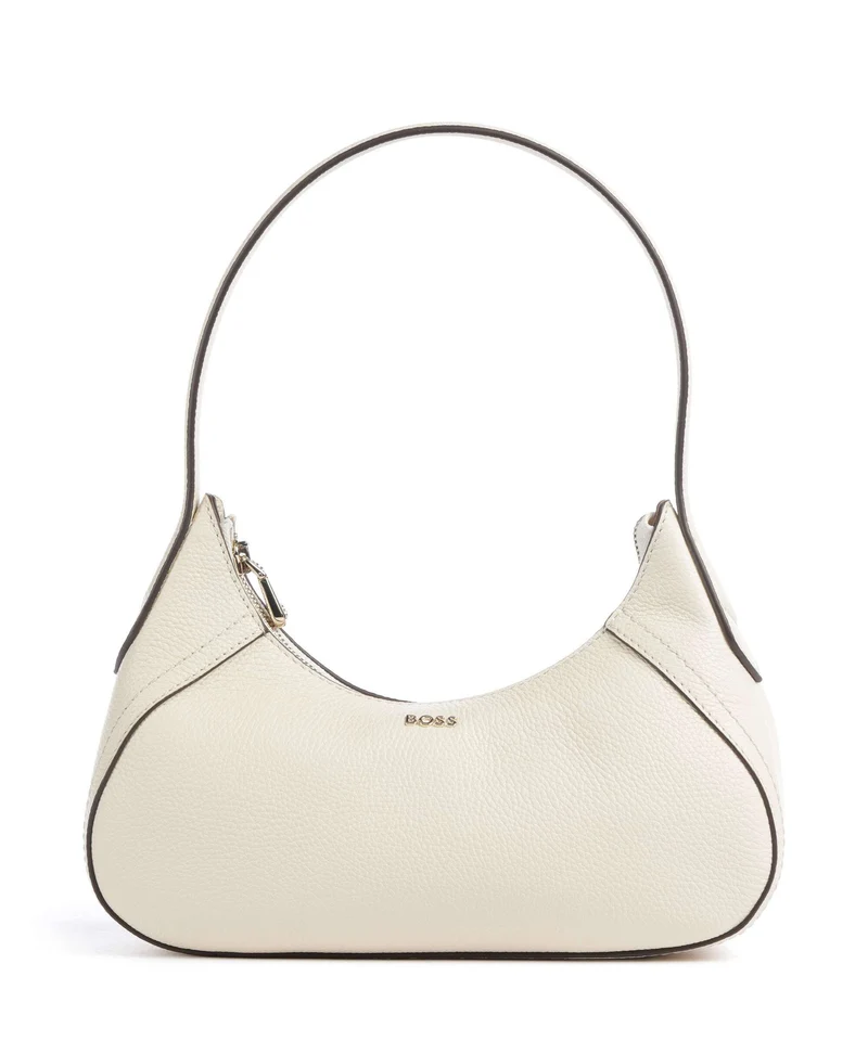 BOSS Lenah Schultertasche open white