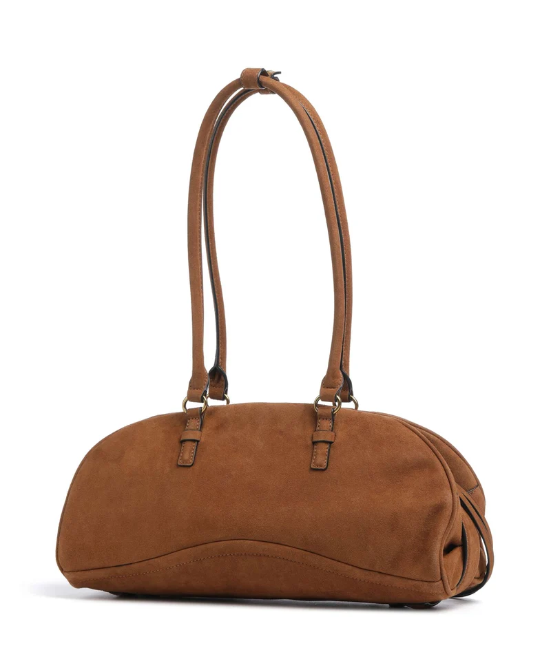 Liebeskind Capri Suede M Schultertasche brown