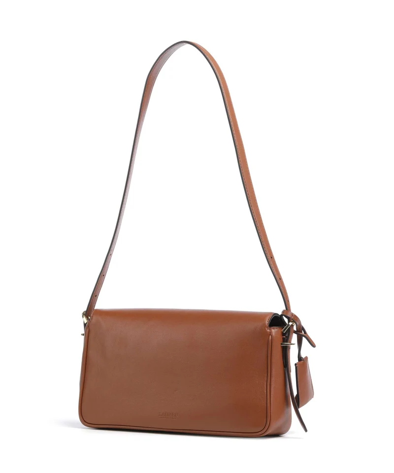 Lauren Ralph Lauren Farrah Medium Schultertasche lauren tan