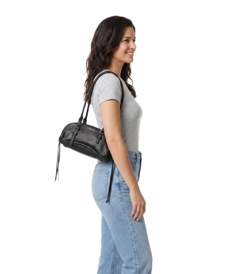 Liebeskind Capri Cow Naturale S Schultertasche black