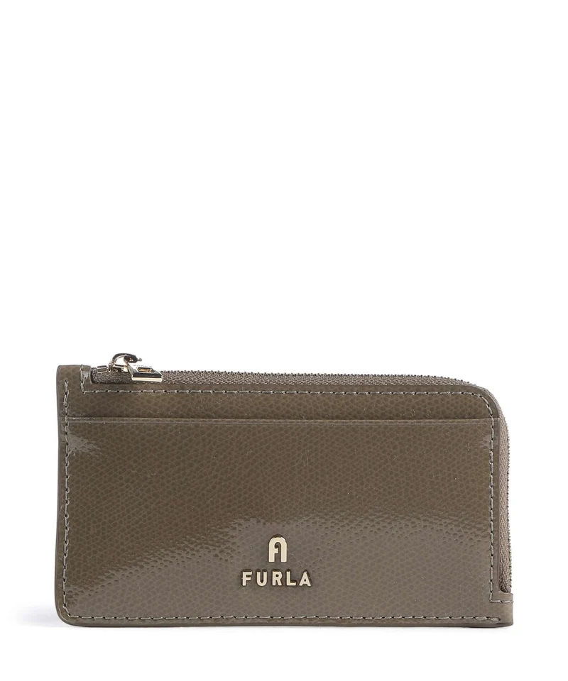 Furla Camelia M Kreditkartenetui muddy gray