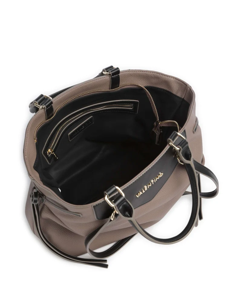 Valentino Bags Fiamma Re Handtasche taupe/nero