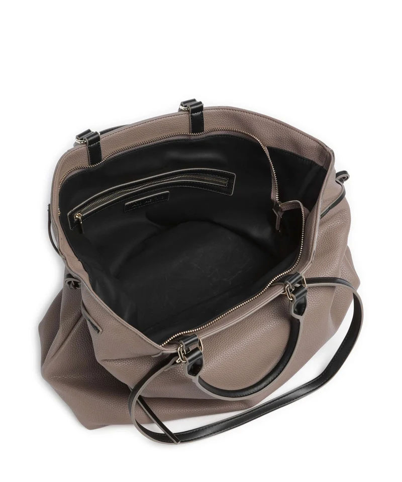 Valentino Bags Fiamma Re Shopper taupe/nero