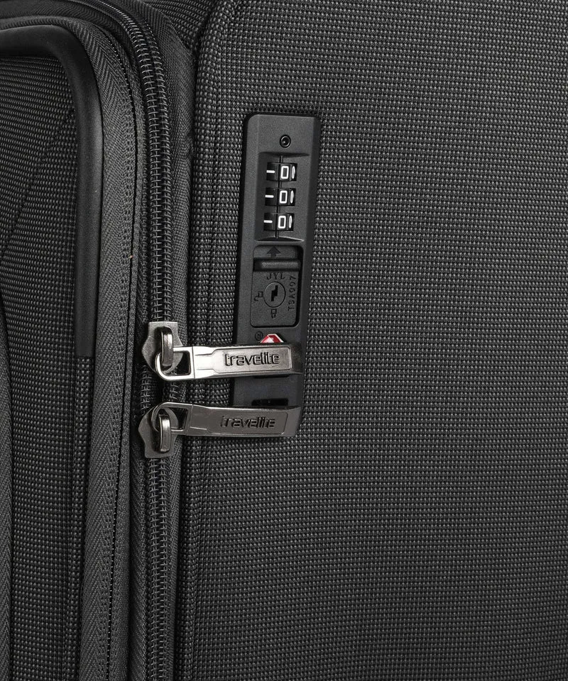 Travelite Cubis 4-Rollen Trolley Set anthracite