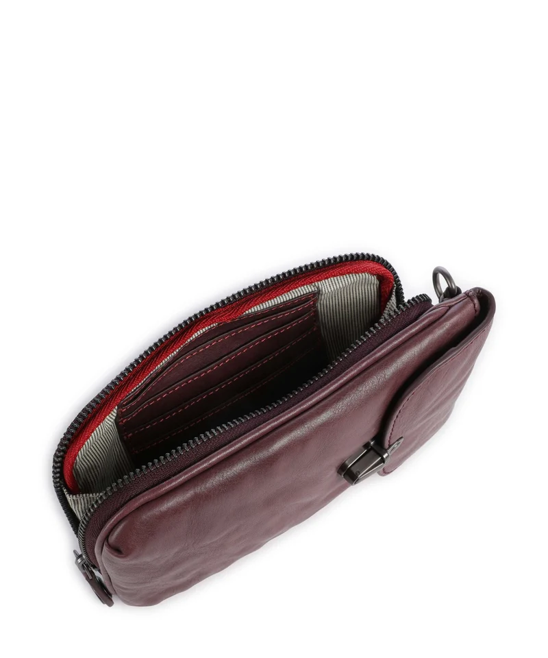 Aunts & Uncles Grandma's Luxury Club Mrs. Lemon Twist Handytasche dark cherry