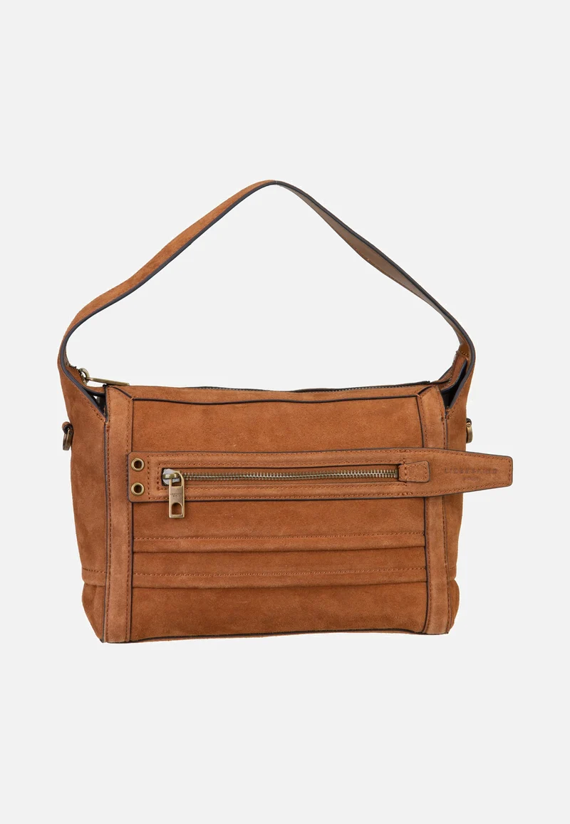Delia Crossbody S Suede Brown - Crossbody Bag