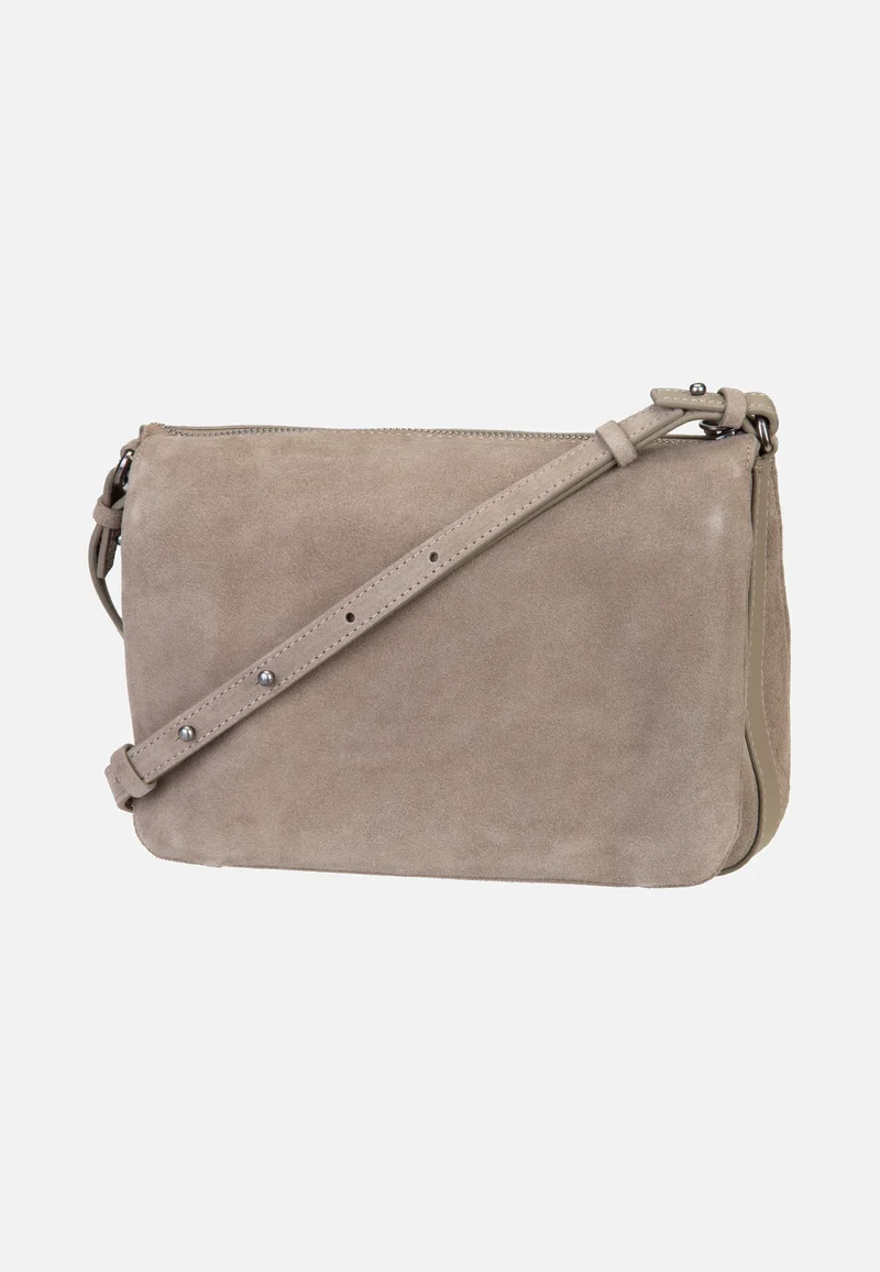 Nina M Hydro Suede Neutral Grey - Crossbody Bag