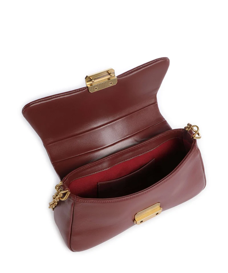 Emporio Armani Cassandra M Schultertasche foliage