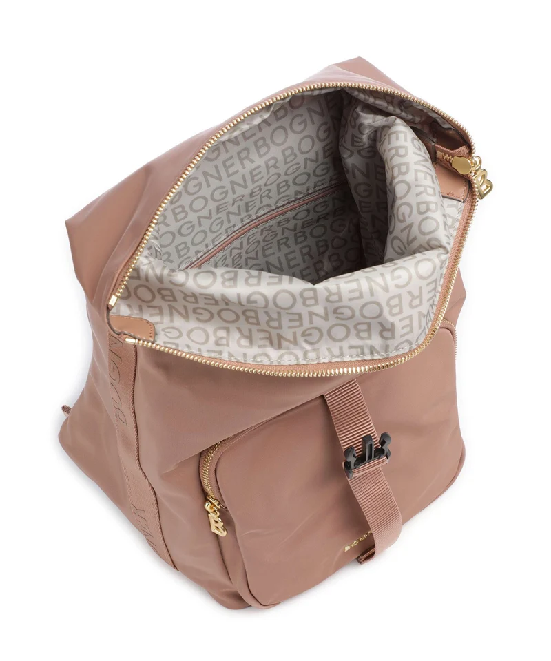 Bogner Klosters Neve Eike Rolltop Rucksack mocha mousse