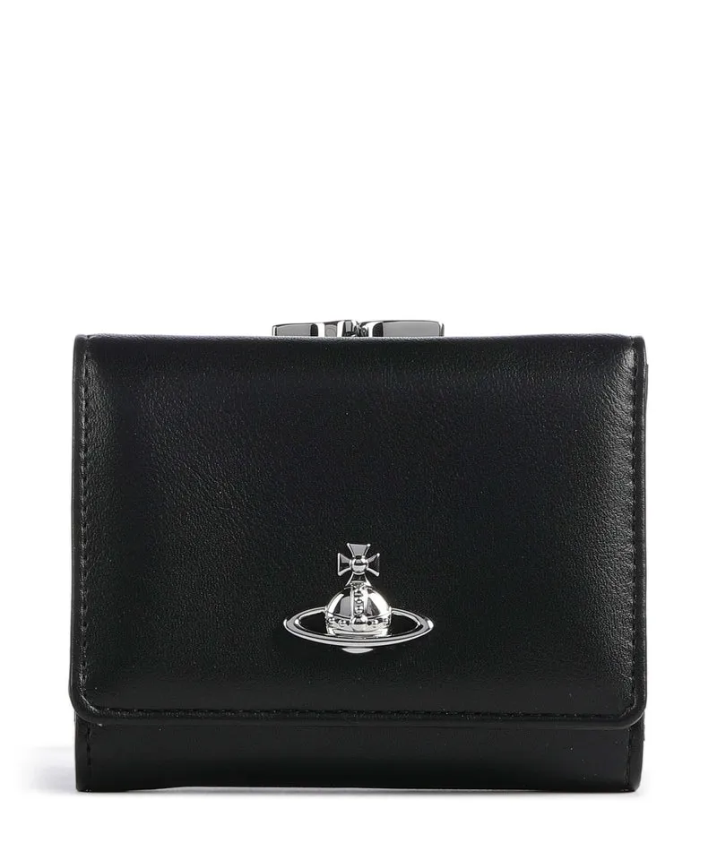 Vivienne Westwood Frame Smooth Small Geldbörse black