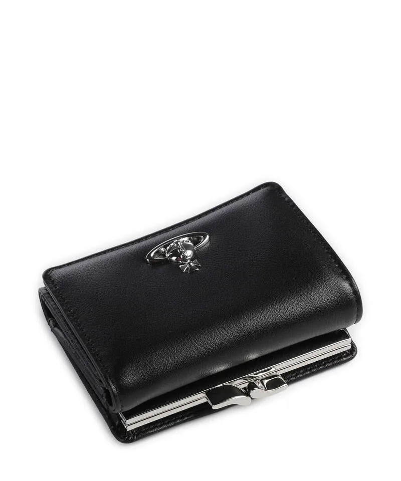 Vivienne Westwood Frame Smooth Small Geldbörse black