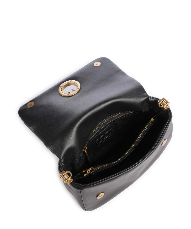 Pinko Click Soft Horizontal Mini Umhängetasche nero/antique gold