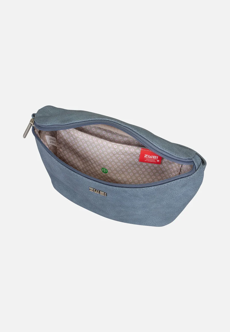 Mademoiselle MH4 Nubuk/Sky - Bauchtasche