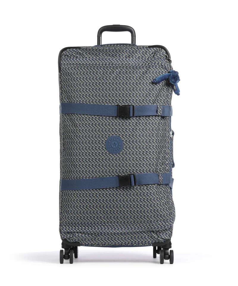 Kipling Basic Spontaneous L 4-Rollen Trolley blue on wire