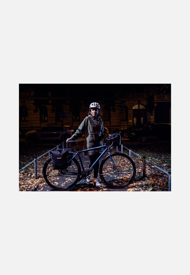 Back-Roller High Visibility Single QL2.1 Schwarz Reflex - Fahrradtasche