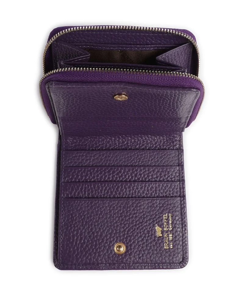 Braun Büffel Asti S Geldbörse mystery violet