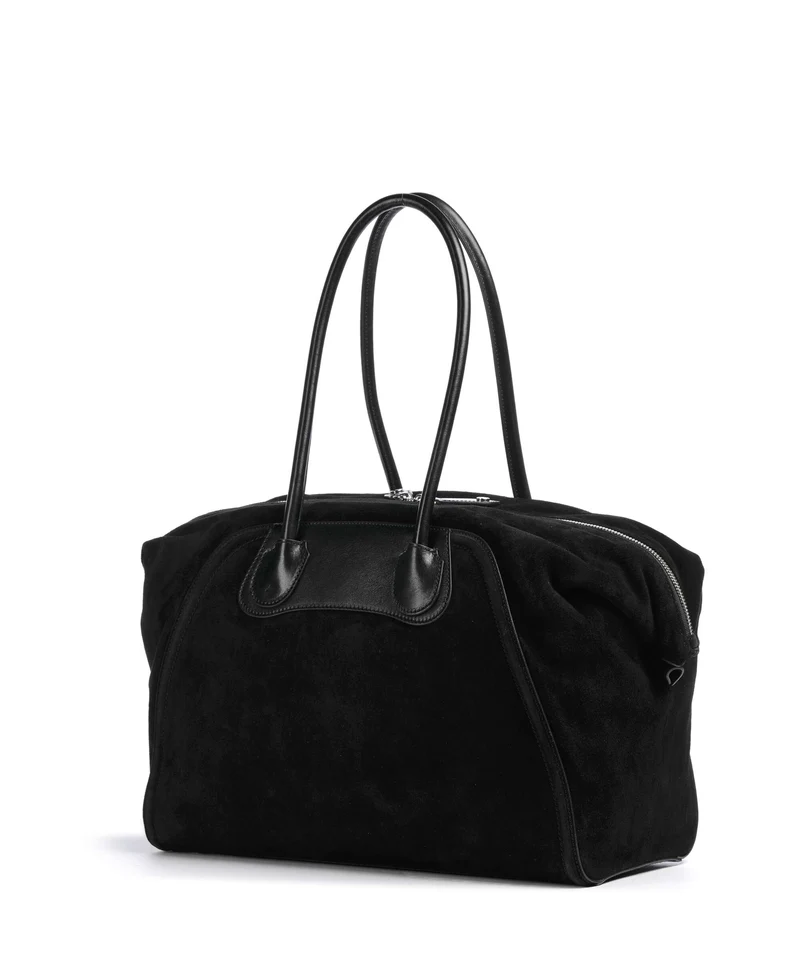 Vivienne Westwood Shirley Suede Shopper black