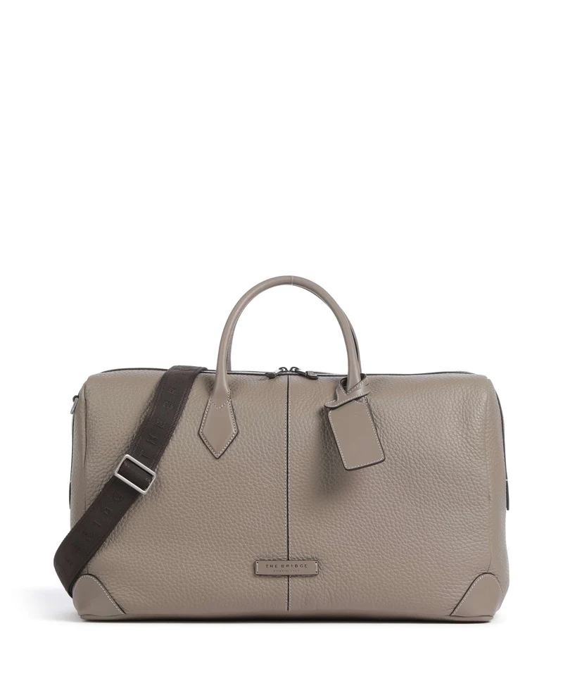 The Bridge Travel Soft Weekender greige