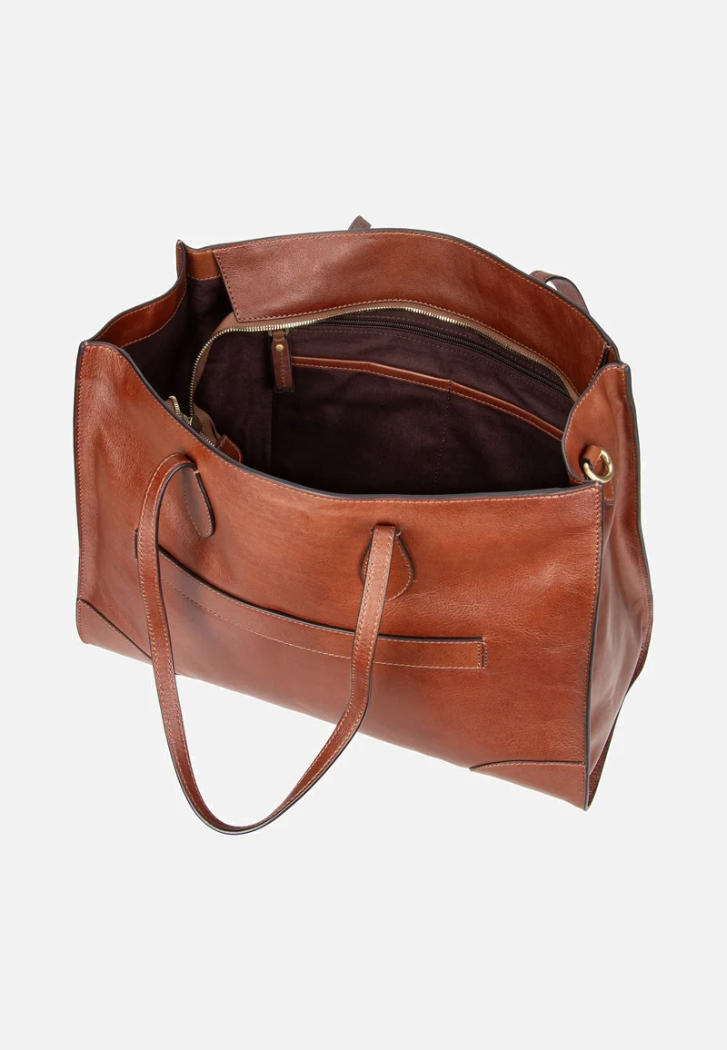 Volterra Opera bag M 5852 Tabacco - Aktentasche