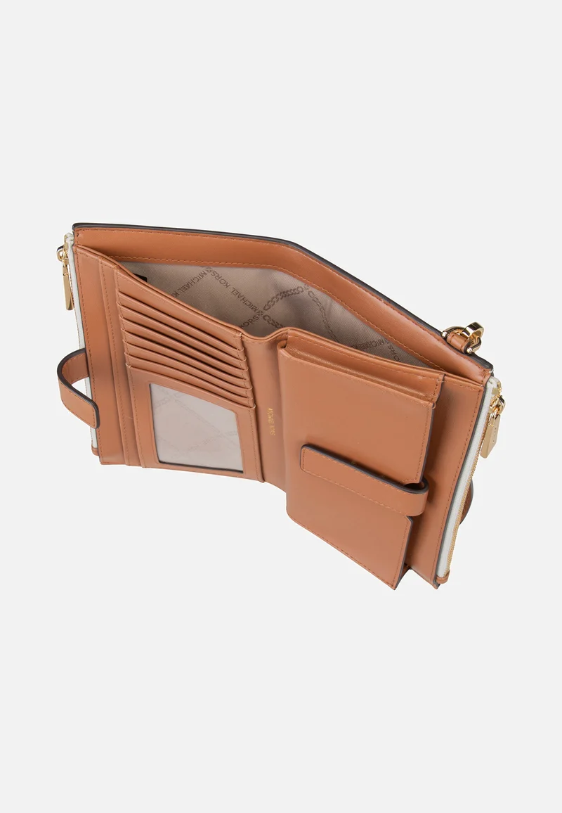Jet Set Double Zip MK SIG Vanilla - Clutch